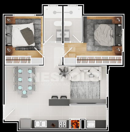 Imagem Apartamento com 1 Quarto à Venda, 65 m² em Nações - Balneario Camboriu Imagem Apartamento com 1 Quarto à Venda, 65 m² em Nações - Balneario Camboriu