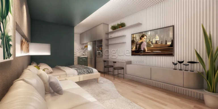Apartamento com 1 Quarto à Venda, 29 m² em Muro Alto - Ipojuca