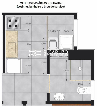 Imagem Apartamento com 2 Quartos à Venda, 45 m² em Residencial Rubi - Limeira