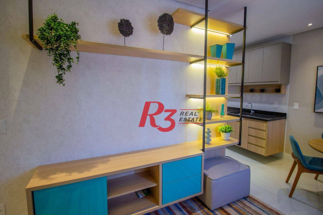Imagem Apartamento com 1 Quarto à Venda, 44 m² em Ponta Da Praia - Santos