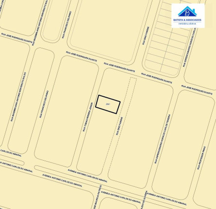 Terreno à Venda, 292 m² em Residencial Cosmos - Campinas