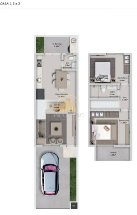 Imagem Sobrado com 3 Quartos à Venda, 10 m² em Santa Regina - Camboriú