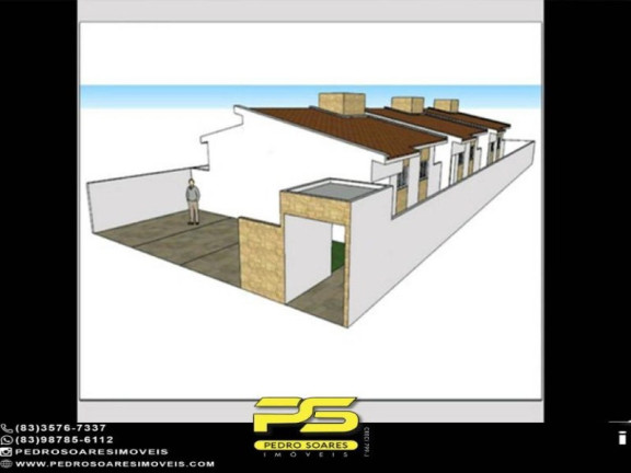 Casa com 2 Quartos à Venda, 62 m² em Aeroporto - Bayeux