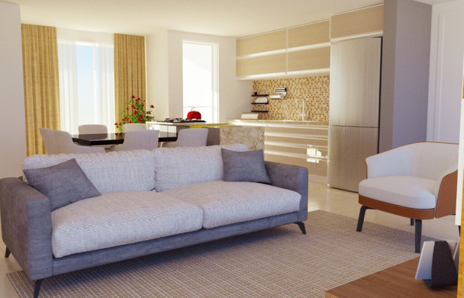 Imagem Imóvel com 1 Quarto à Venda, 46 m² em Campo Comprido - Curitiba Imagem Imóvel com 1 Quarto à Venda, 46 m² em Campo Comprido - Curitiba