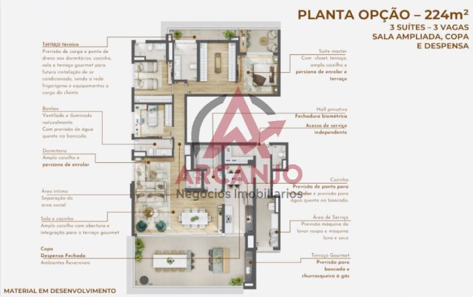 Imagem Apartamento com 4 Quartos à Venda, 224 m² em Perdizes - São Paulo Imagem Apartamento com 4 Quartos à Venda, 224 m² em Perdizes - São Paulo