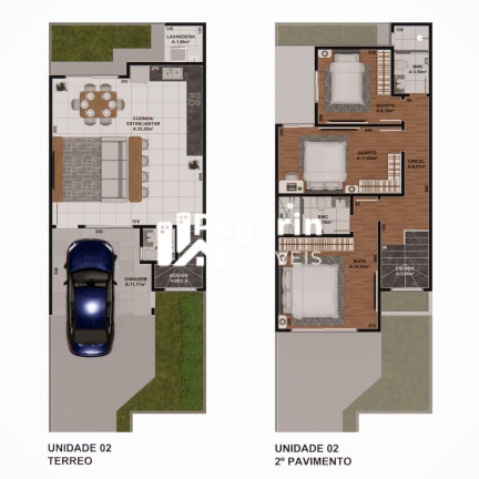Imagem Sobrado com 3 Quartos à Venda, 115 m² em Uberaba - Curitiba