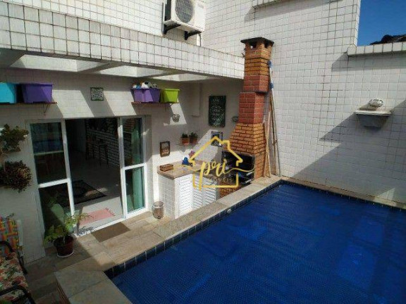 Imagem Cobertura com 3 Quartos à Venda ou Locação, 208 m² em Marapé - Santos