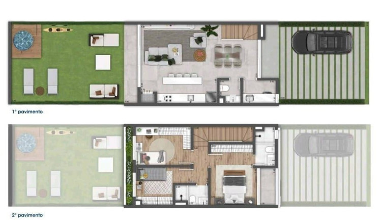 Imagem Casa de Condomínio com 3 Quartos à Venda, 104 m² em Centro - Xangri-lá