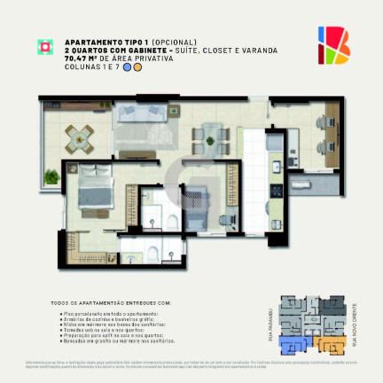 Imagem Apartamento com 3 Quartos à Venda, 70 m² em Luiz Anselmo - Salvador
