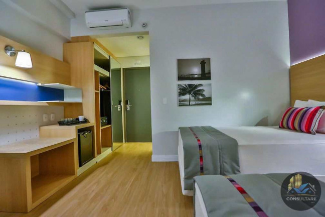 Imagem Flat com 1 Quarto à Venda, 24 m² em Pompéia - Santos