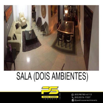 Imagem Cobertura com 3 Quartos à Venda, 284 m² em Cabo Branco - João Pessoa Imagem Cobertura com 3 Quartos à Venda, 284 m² em Cabo Branco - João Pessoa