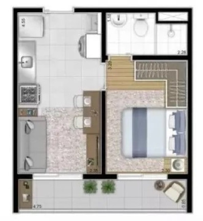Imagem Apartamento com 1 Quarto à Venda, 30 m² em água Branca - São Paulo Imagem Apartamento com 1 Quarto à Venda, 30 m² em água Branca - São Paulo