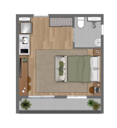 Imagem Apartamento com 1 Quarto à Venda, 30 m² em Chácara Klabin - São Paulo Imagem Apartamento com 1 Quarto à Venda, 30 m² em Chácara Klabin - São Paulo