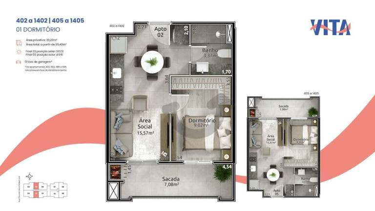 Imagem Apartamento com 1 Quarto à Venda, 53 m² em Santo Inácio - Santa Cruz Do Sul Imagem Apartamento com 1 Quarto à Venda, 53 m² em Santo Inácio - Santa Cruz Do Sul