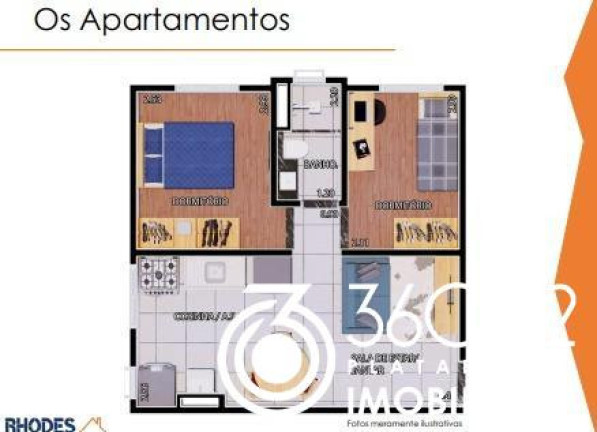 Imagem Apartamento com 1 Quarto à Venda, 41 m² em Jardim Vila Rica - Santo André Imagem Apartamento com 1 Quarto à Venda, 41 m² em Jardim Vila Rica - Santo André
