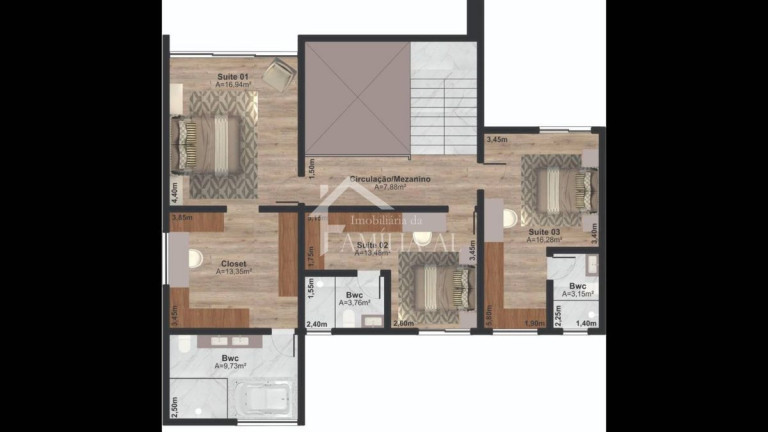 Imagem Sobrado com 3 Quartos à Venda, 300 m² em América - Joinville