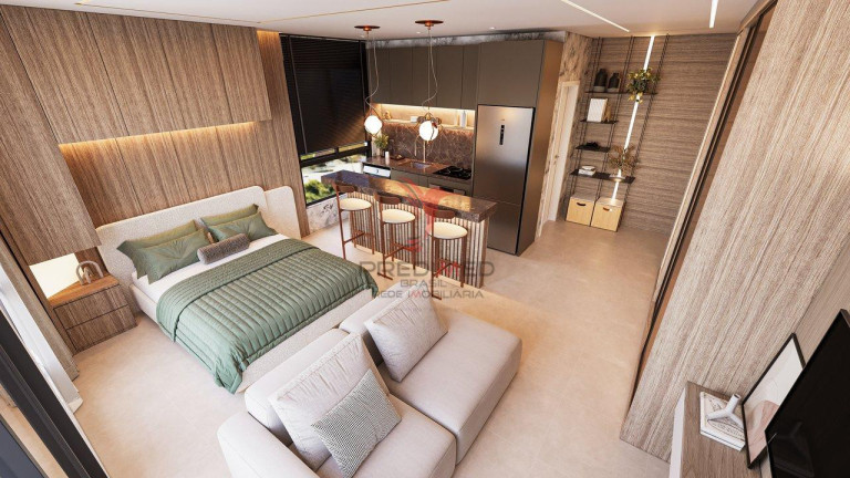 Imagem Imóvel com 1 Quarto à Venda, 27 m² em Armação De Itapocoroi - Penha