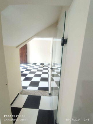 Imagem Casa com 2 Quartos para Alugar, 120 m² em Campo Grande - Santos Imagem Casa com 2 Quartos para Alugar, 120 m² em Campo Grande - Santos