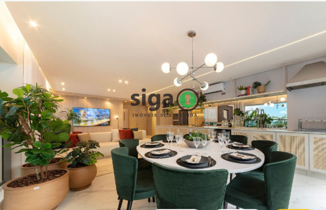 Imagem Apartamento com 3 Quartos à Venda, 131 m² em Campo Belo - São Paulo
