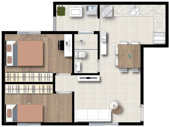 Imagem Apartamento com 3 Quartos à Venda, 49 m² em Vila Gumercindo - São Paulo