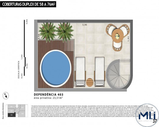 Imagem Imóvel com 1 Quarto à Venda, 35 m² em Jardim Botânico - Rio De Janeiro