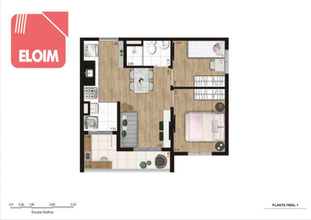 Imagem Apartamento com 2 Quartos à Venda, 35 m² em Freguesia Do ó - São Paulo