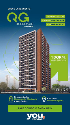 Imagem Apartamento com 1 Quarto à Venda, 25 m² em Vila Buarque - São Paulo Imagem Apartamento com 1 Quarto à Venda, 25 m² em Vila Buarque - São Paulo