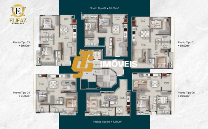Imagem Apartamento com 2 Quartos à Venda, 61 m² em Morretes - Itapema Imagem Apartamento com 2 Quartos à Venda, 61 m² em Morretes - Itapema