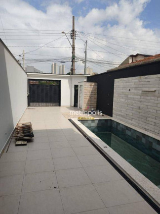 Imagem Sobrado com 3 Quartos à Venda, 250 m² em Santa Maria - Santo André