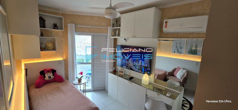 Imagem Apartamento com 3 Quartos à Venda, 111 m² em Guilhermina - Praia Grande