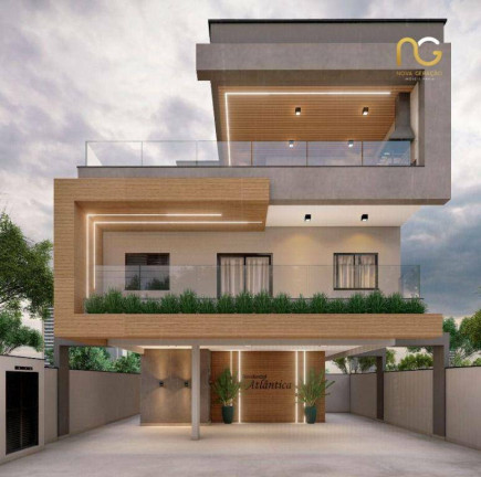 Casa com 2 Quartos à Venda, 44 m² em Vila Guilhermina - Praia Grande