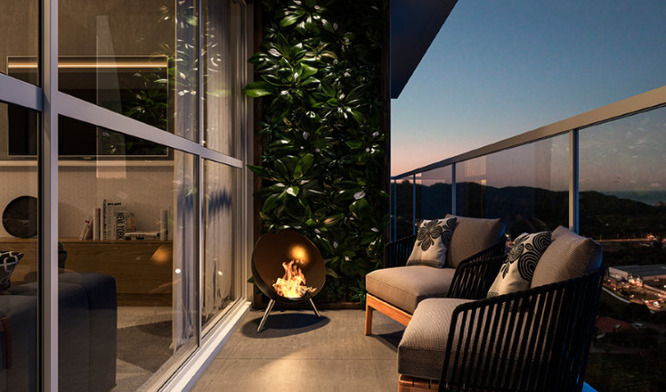 Imagem Apartamento com 2 Quartos à Venda, 64 m² em Praia Brava De Itajaí - Itajaí