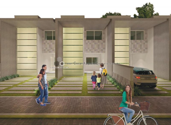 Imagem Casa de Condomínio com 4 Quartos à Venda, 133 m² em Coité - Eusébio Imagem Casa de Condomínio com 4 Quartos à Venda, 133 m² em Coité - Eusébio