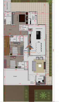 Imagem Casa com 3 Quartos à Venda, 300 m² em Jardim Ypê - Paulínia