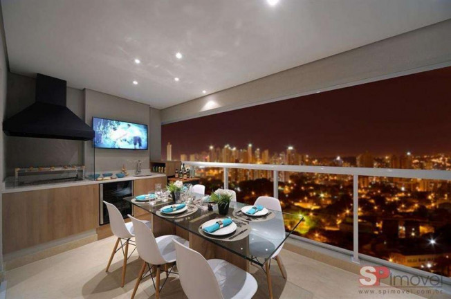 Apartamento com 3 Quartos à Venda, 127 m² em Tatuape - São Paulo