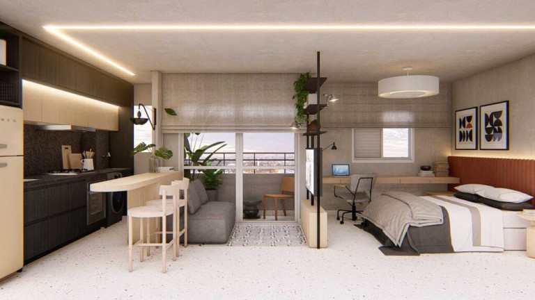 Imagem Imóvel com 2 Quartos à Venda, 37 m² em Vila Paulicéia - São Paulo