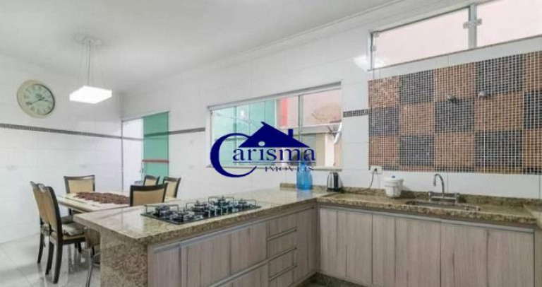 Imagem Sobrado com 3 Quartos para Alugar, 266 m² em Vila Alzira - Santo André