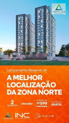 Imagem Apartamento com 2 Quartos à Venda, 40 m² em Santa Cruz - Juiz De Fora