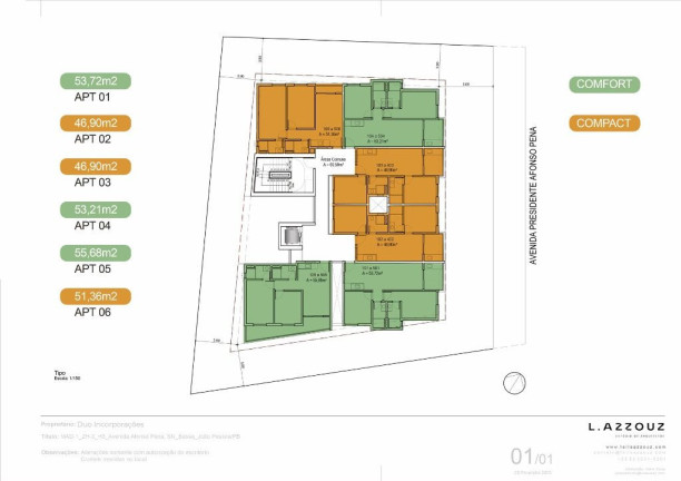 Imagem Apartamento com 2 Quartos à Venda, 46 m² em Bessa - João Pessoa