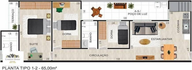Imagem Apartamento com 3 Quartos à Venda, 80 m² em Paraíso - Santo André
