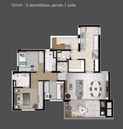 Imagem Apartamento à Venda, 115 m² em Perdizes - São Paulo Imagem Apartamento à Venda, 115 m² em Perdizes - São Paulo