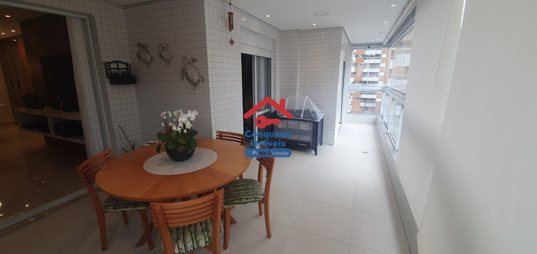 Imagem Apartamento com 3 Quartos à Venda, 119 m² em Canto Do Forte - Praia Grande