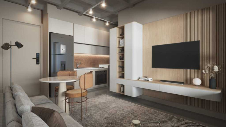 Imagem Apartamento com 1 Quarto à Venda, 19 m² em Encruzilhada - Recife