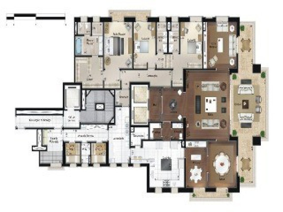 Imagem Apartamento com 4 Quartos à Venda, 501 m² em Jardim Europa - São Paulo