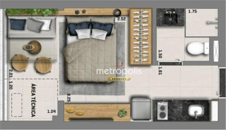 Imagem Studio com 1 Quarto à Venda, 22 m² em Vila Mariana - São Paulo Imagem Studio com 1 Quarto à Venda, 22 m² em Vila Mariana - São Paulo