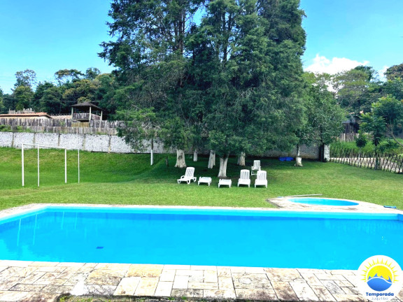 Imagem Imóvel com 6 Quartos para Alugar ou Temporada,  em Meia Légua - Juquitiba
