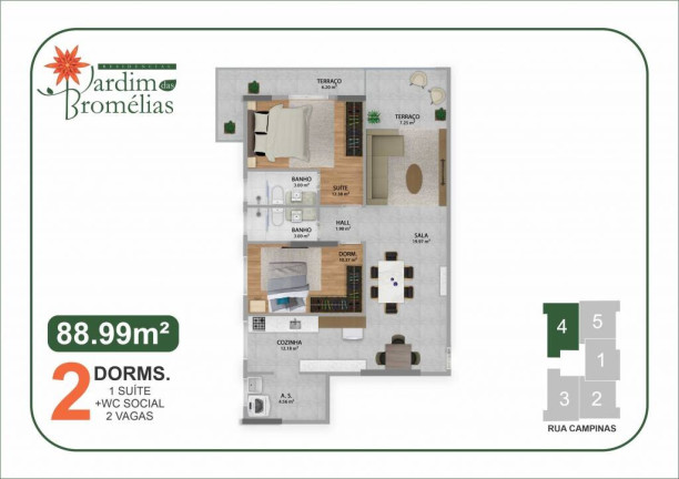 Imagem Apartamento com 2 Quartos à Venda, 10 m² em Boqueirão - Praia Grande Imagem Apartamento com 2 Quartos à Venda, 10 m² em Boqueirão - Praia Grande
