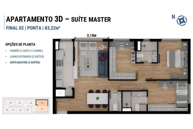 Imagem Apartamento com 3 Quartos à Venda, 82 m² em Passo Da Areia - Porto Alegre Imagem Apartamento com 3 Quartos à Venda, 82 m² em Passo Da Areia - Porto Alegre