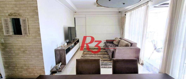 Imagem Apartamento com 3 Quartos à Venda, 111 m² em Ponta Da Praia - Santos