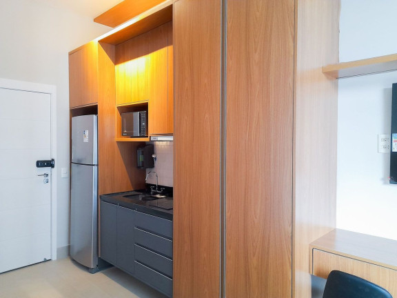Imagem Apartamento com 1 Quarto para Alugar, 25 m² em Brooklin - São Paulo Imagem Apartamento com 1 Quarto para Alugar, 25 m² em Brooklin - São Paulo